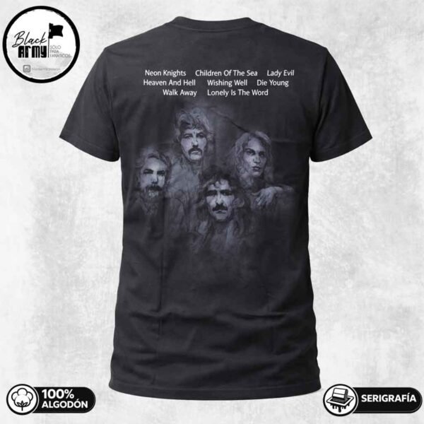 Polera Black Sabbath Heaven and Hell