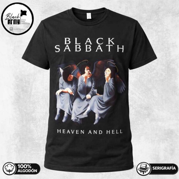 Polera Black Sabbath Heaven and Hell