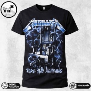 Polera Metallica Ride The Lightning